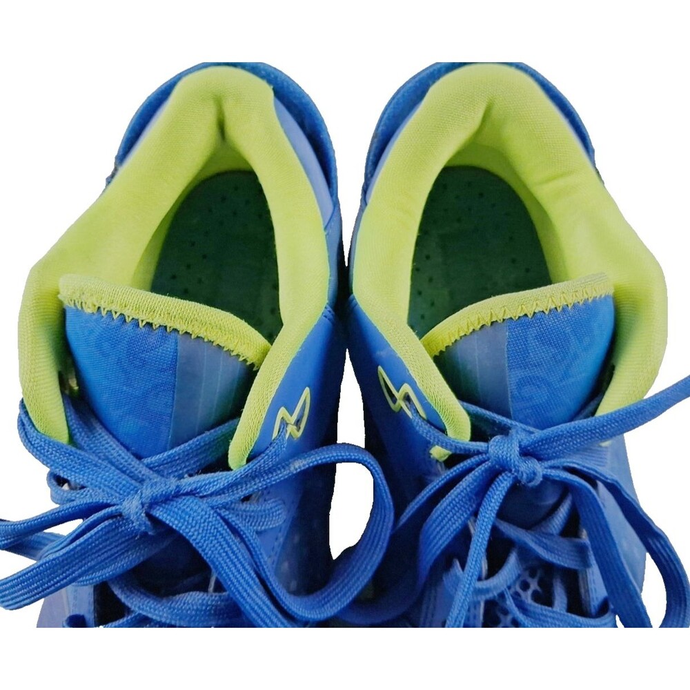 ๐ Nike LeBron 8 V2 Low Men's 12.5 Blue Green Basketball Shoes Sneakers - Picture 2 of 16